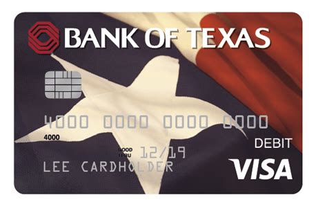 texas bank debit card